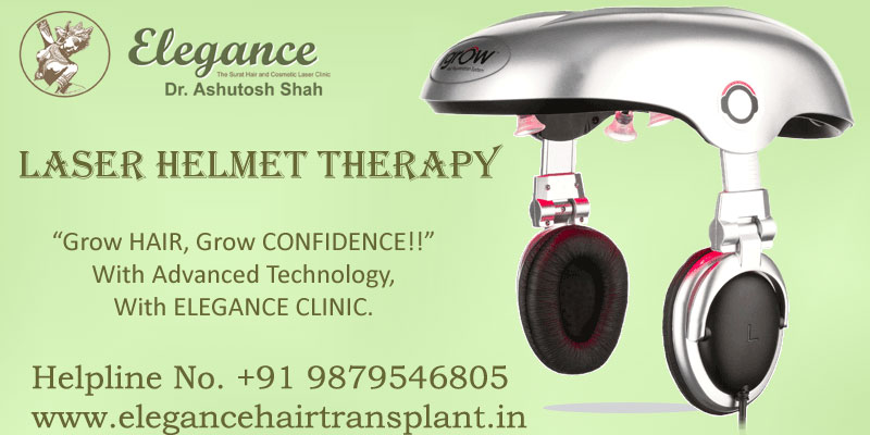 Laser comb & helmet in Surat - Elegance Clinic